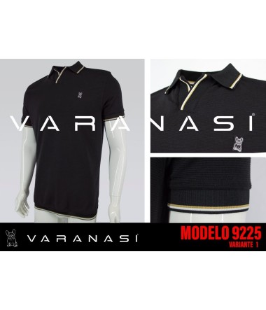PLAYERA TIPO POLO CABALLERO VARANASI