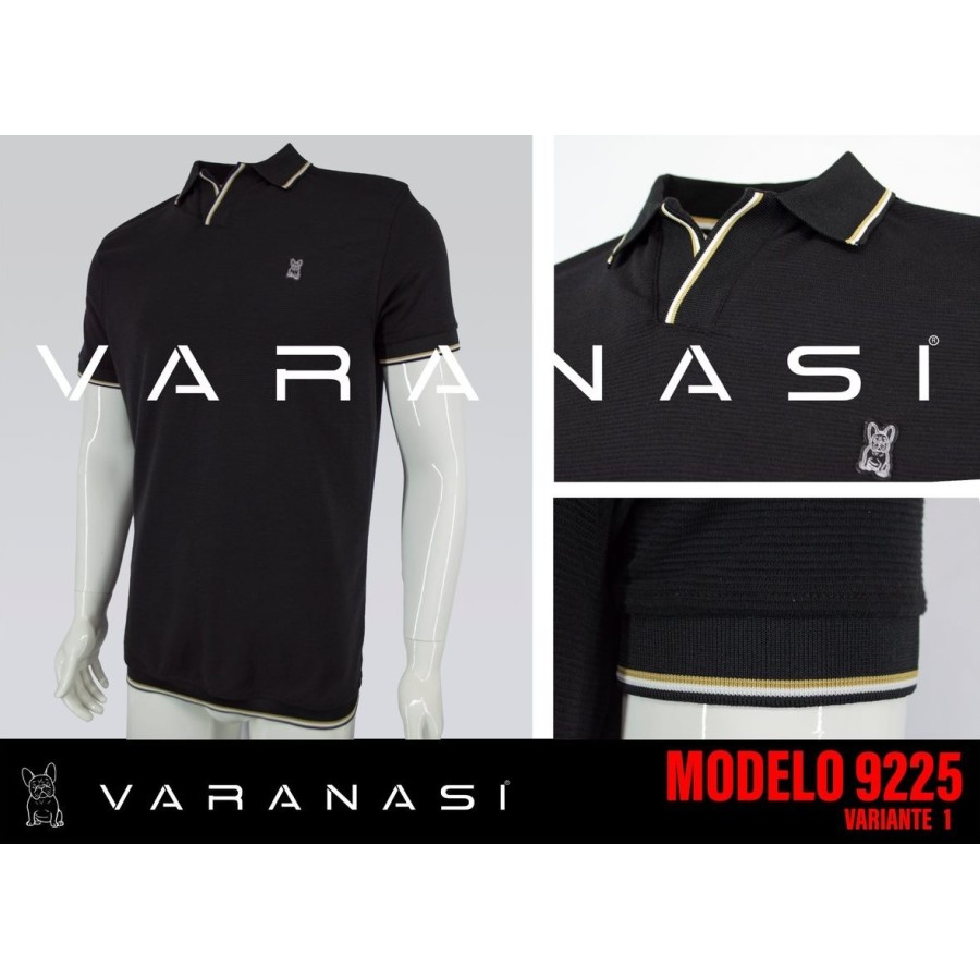 PLAYERA TIPO POLO CABALLERO VARANASI PLAYERA TIPO POLO CABALLERO VARANASI