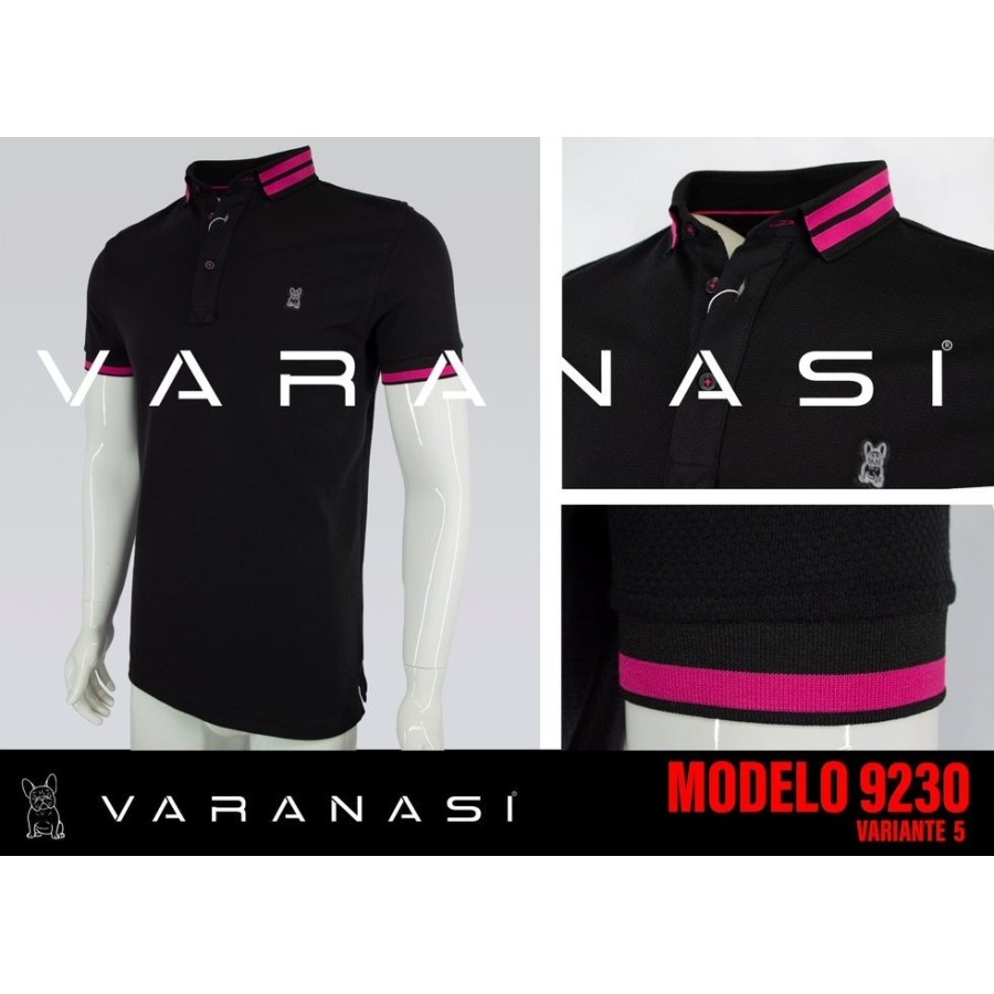 PLAYERA TIPO POLO CABALLERO VARANASI PLAYERA TIPO POLO CABALLERO VARANASI