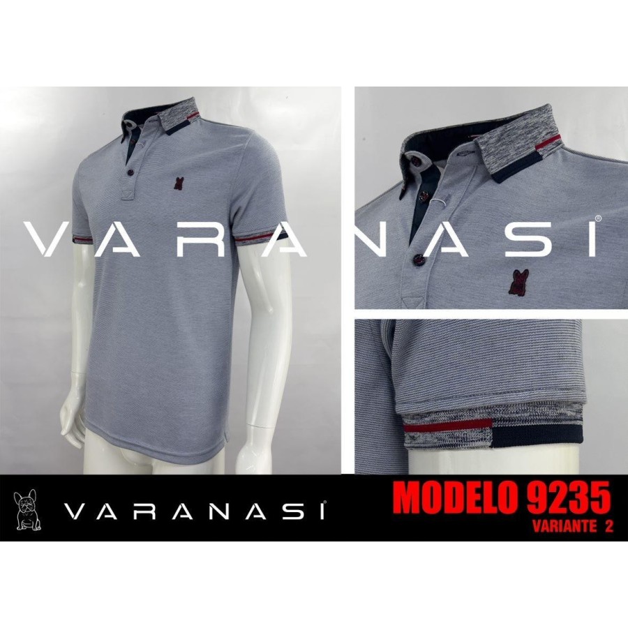PLAYERA TIPO POLO CABALLERO VARANASI PLAYERA TIPO POLO CABALLERO VARANASI