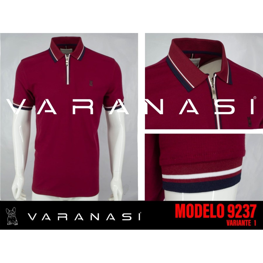 PLAYERA TIPO POLO CABALLERO VARANASI PLAYERA TIPO POLO CABALLERO VARANASI