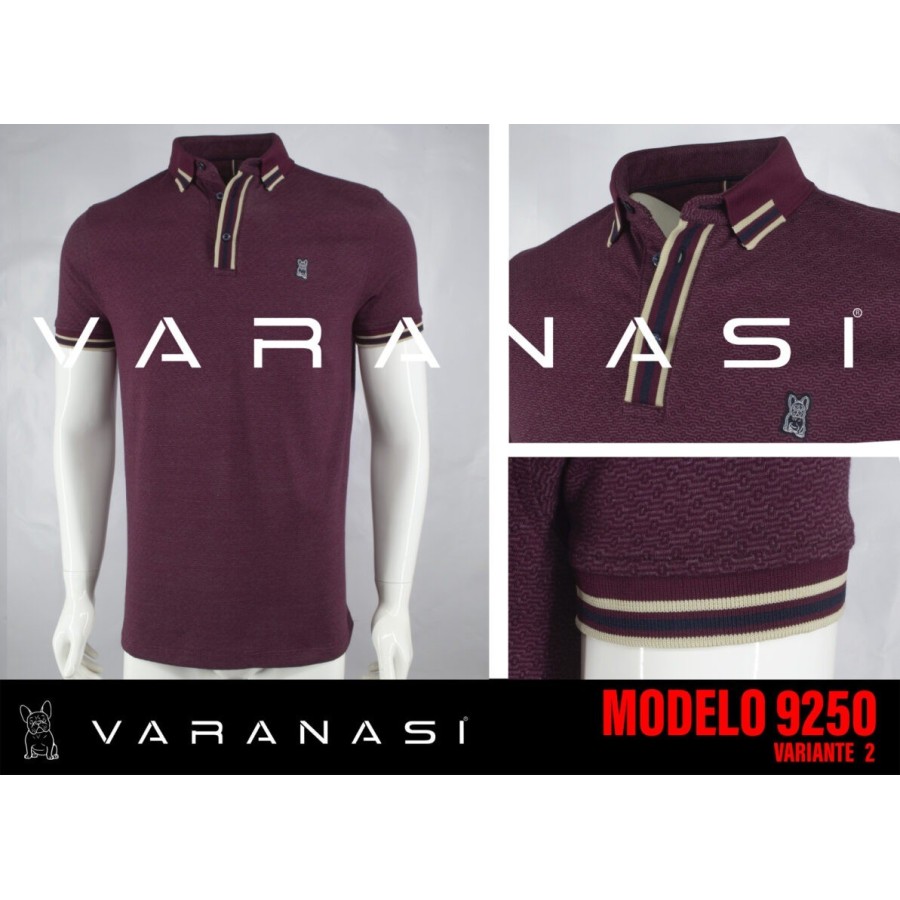 PLAYERA TIPO POLO CABALLERO VARANASI PLAYERA TIPO POLO CABALLERO VARANASI