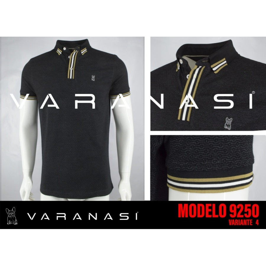 PLAYERA TIPO POLO CABALLERO VARANASI PLAYERA TIPO POLO CABALLERO VARANASI
