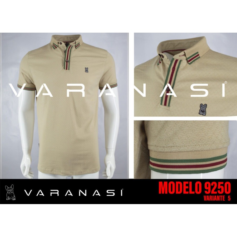 PLAYERA TIPO POLO CABALLERO VARANASI PLAYERA TIPO POLO CABALLERO VARANASI