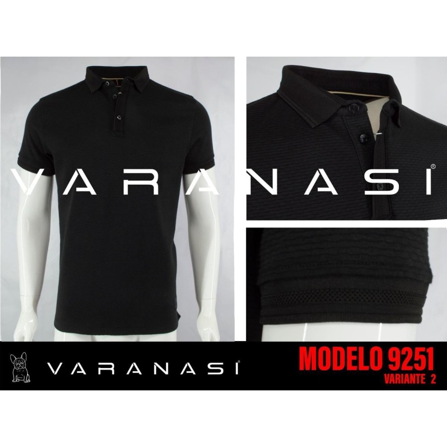 PLAYERA TIPO POLO CABALLERO VARANASI PLAYERA TIPO POLO CABALLERO VARANASI