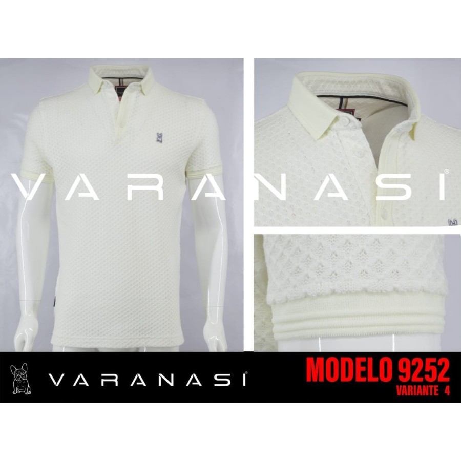 PLAYERA TIPO POLO CABALLERO VARANASI PLAYERA TIPO POLO CABALLERO VARANASI
