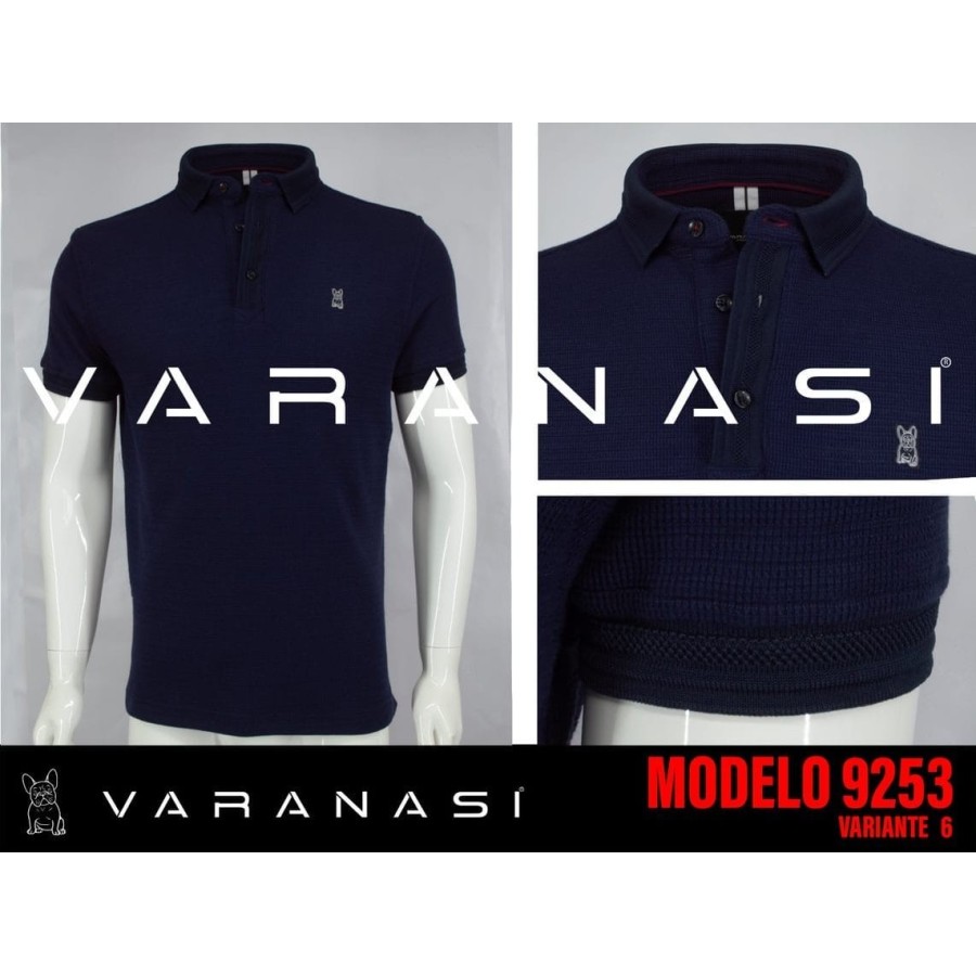 PLAYERA TIPO POLO CABALLERO VARANASI PLAYERA TIPO POLO CABALLERO VARANASI