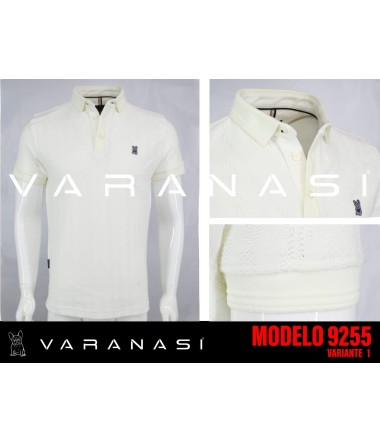 PLAYERA TIPO POLO CABALLERO VARANASI