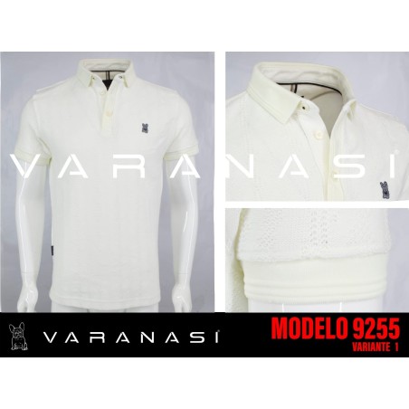PLAYERA TIPO POLO CABALLERO VARANASI