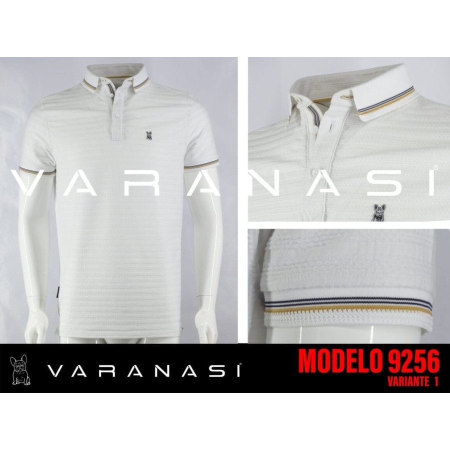 PLAYERA TIPO POLO CABALLERO VARANASI PLAYERA TIPO POLO CABALLERO VARANASI