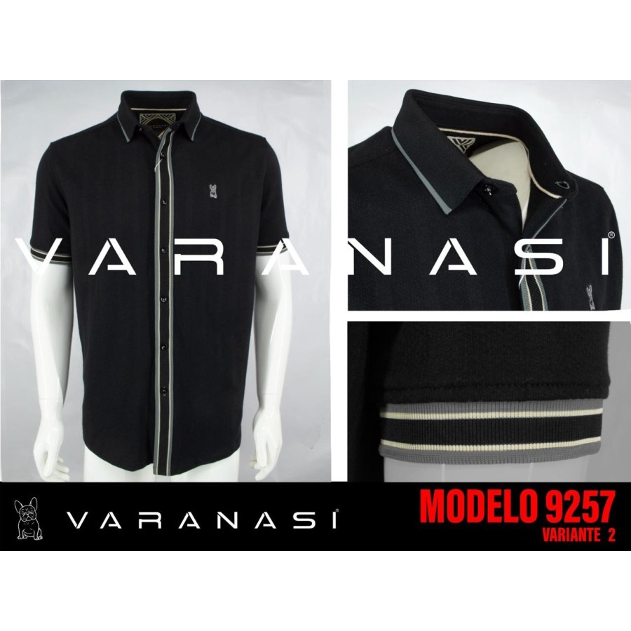 PLAYERA TIPO POLO CABALLERO VARANASI PLAYERA TIPO POLO CABALLERO VARANASI