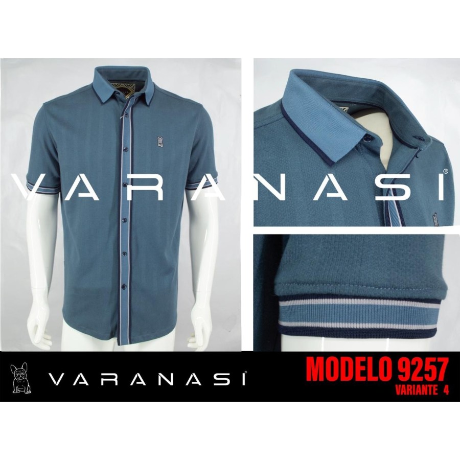 PLAYERA TIPO POLO CABALLERO VARANASI PLAYERA TIPO POLO CABALLERO VARANASI