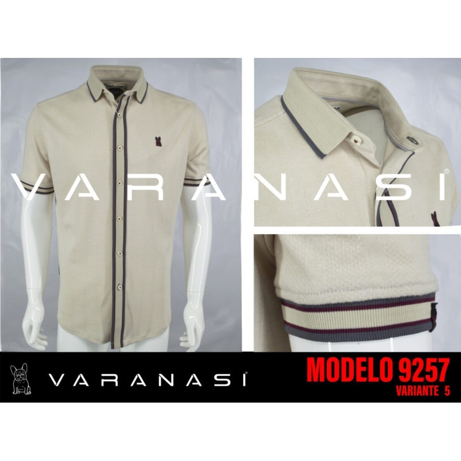 PLAYERA TIPO POLO CABALLERO VARANASI PLAYERA TIPO POLO CABALLERO VARANASI