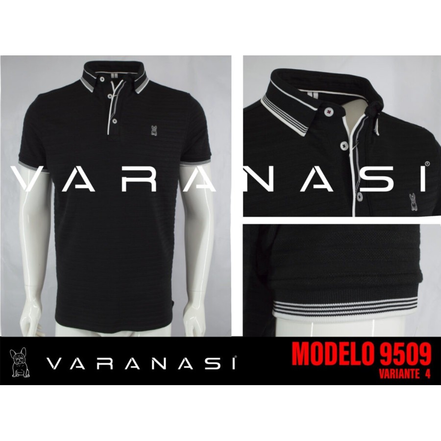 PLAYERA TIPO POLO CABALLERO VARANASI PLAYERA TIPO POLO CABALLERO VARANASI