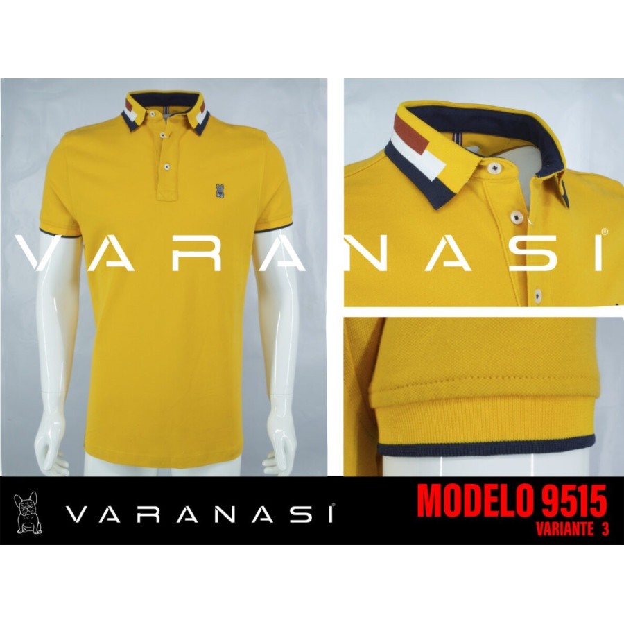 PLAYERA TIPO POLO CABALLERO VARANASI PLAYERA TIPO POLO CABALLERO VARANASI