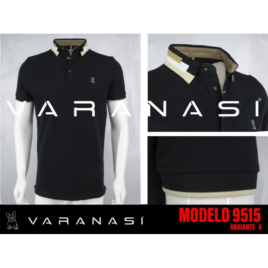 PLAYERA TIPO POLO CABALLERO VARANASI PLAYERA TIPO POLO CABALLERO VARANASI
