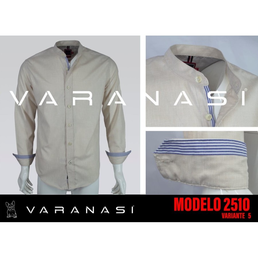 CAMISA CABALLERO MANGA LARGA VARANASI