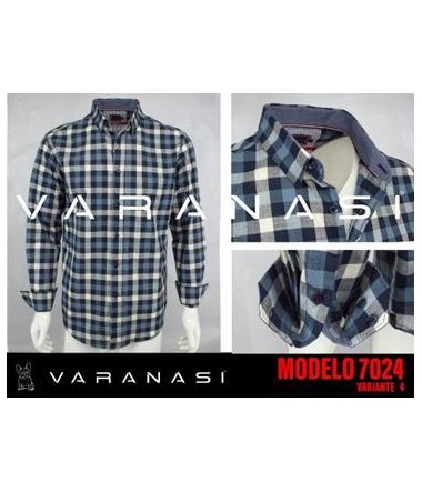 CAMISA CABALLERO MANGA LARGA VARANASI