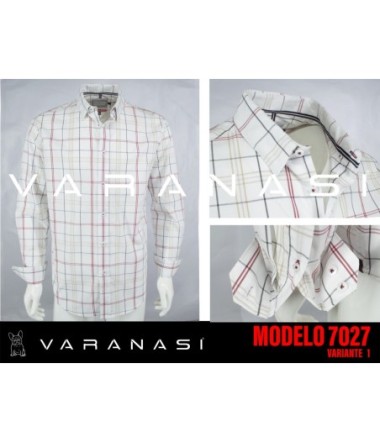CAMISA CABALLERO MANGA LARGA VARANASI