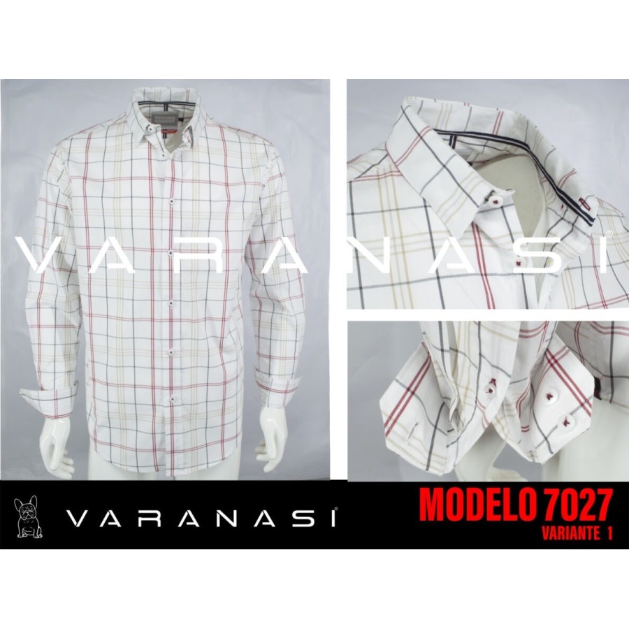 CAMISA CABALLERO MANGA LARGA VARANASI