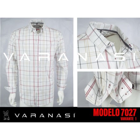 CAMISA CABALLERO MANGA LARGA VARANASI