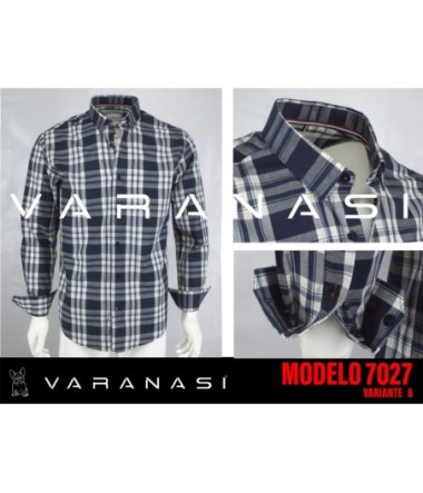 CAMISA CABALLERO MANGA LARGA VARANASI