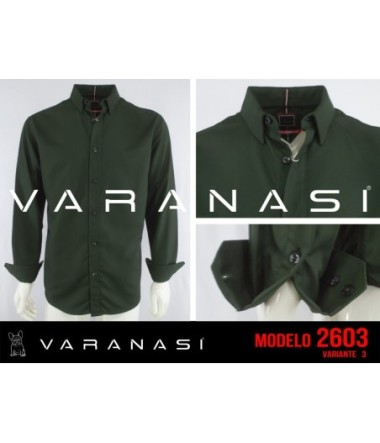 CAMISA CABALLERO MANGA LARGA VARANASI