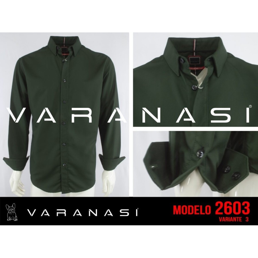 CAMISA CABALLERO MANGA LARGA VARANASI