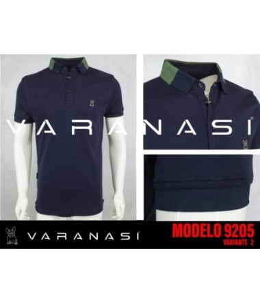 PLAYERA TIPO POLO CABALLERO VARANASI