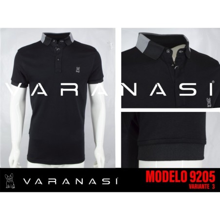 PLAYERA TIPO POLO CABALLERO VARANASI