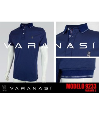 PLAYERA TIPO POLO CABALLERO VARANASI