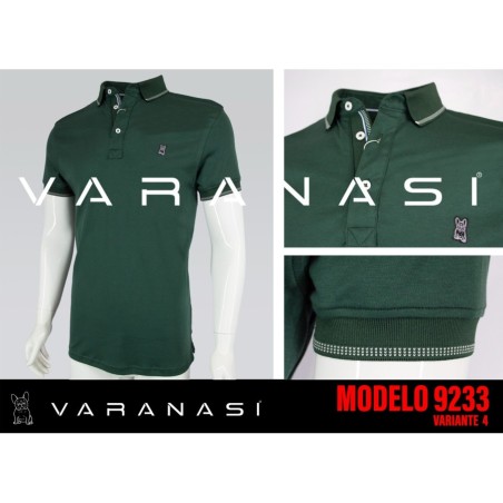PLAYERA TIPO POLO CABALLERO VARANASI