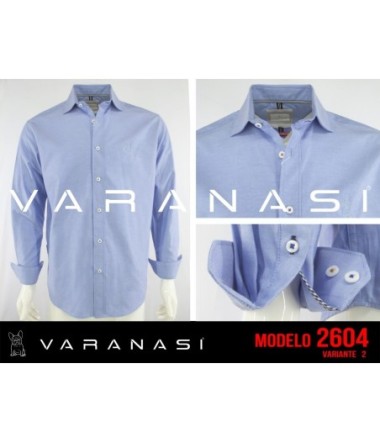 CAMISA CABALLERO MANGA LARGA VARANASI