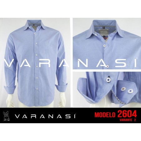 CAMISA CABALLERO MANGA LARGA VARANASI