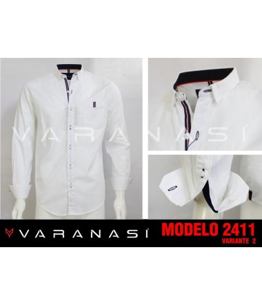 CAMISA CABALLERO MANGA LARGA VARANASI