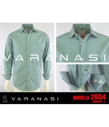 CAMISA CABALLERO MANGA LARGA VARANASI