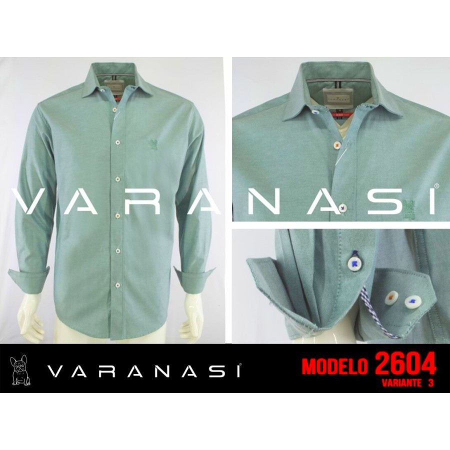 CAMISA CABALLERO MANGA LARGA VARANASI