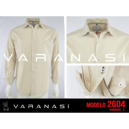 CAMISA CABALLERO MANGA LARGA VARANASI