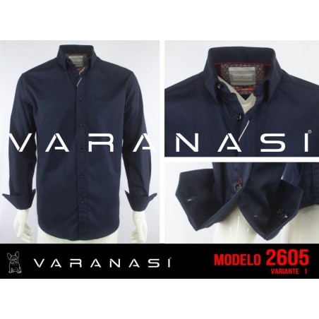 CAMISA CABALLERO MANGA LARGA VARANASI