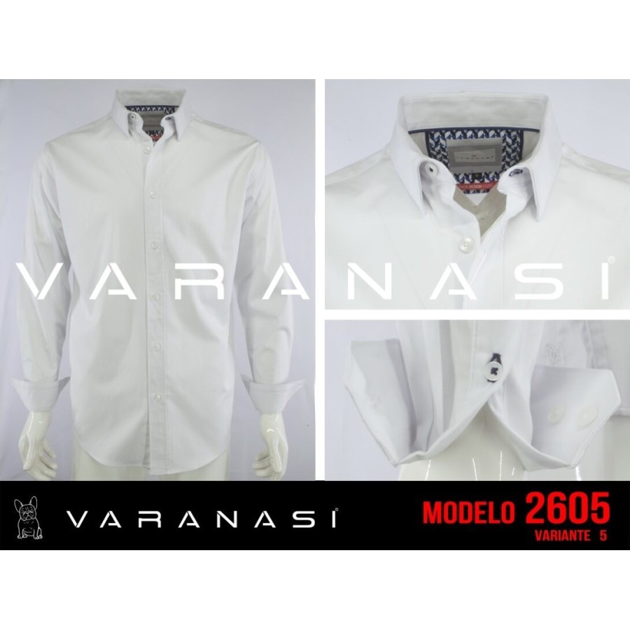 CAMISA CABALLERO MANGA LARGA VARANASI