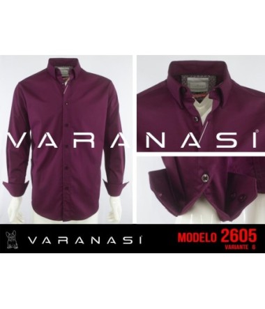 CAMISA CABALLERO MANGA LARGA VARANASI