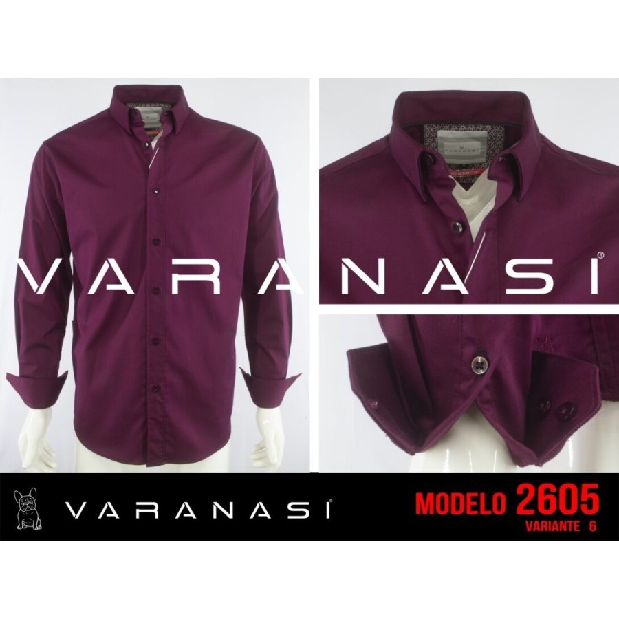 CAMISA CABALLERO MANGA LARGA VARANASI