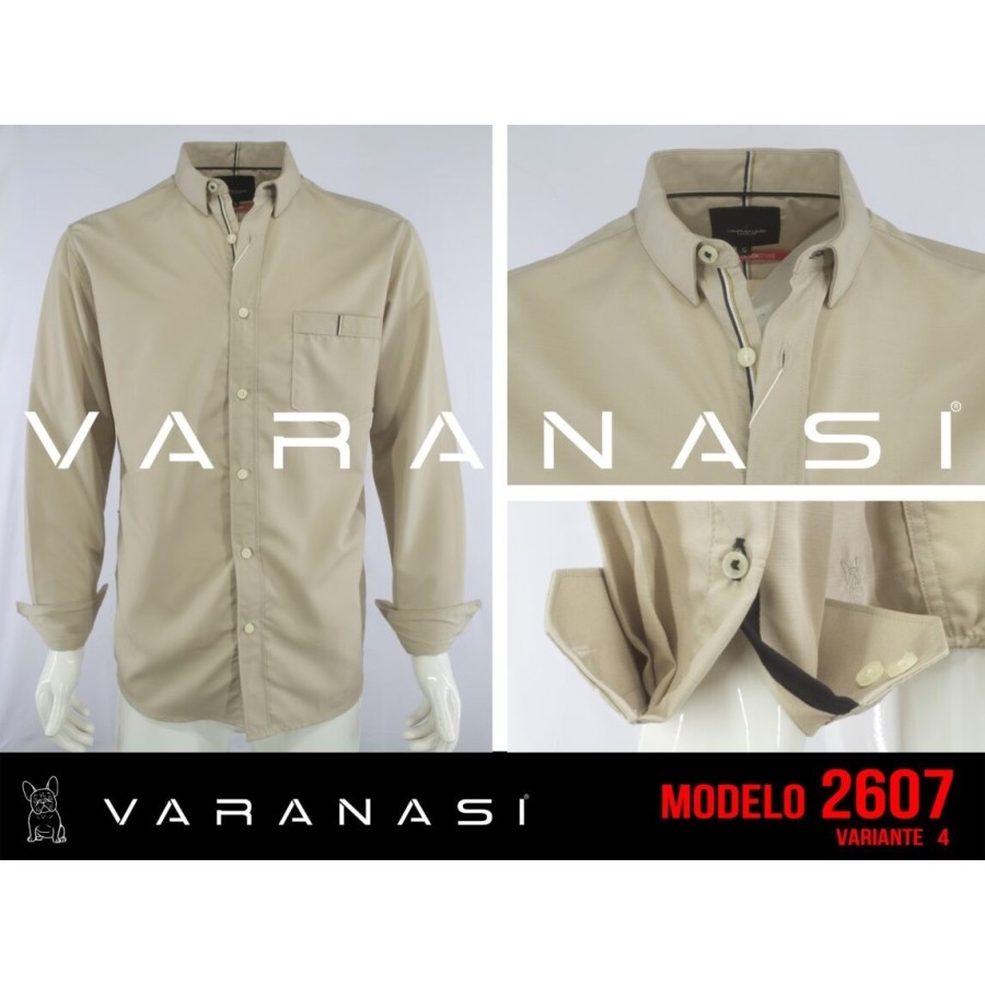 CAMISA CABALLERO MANGA LARGA VARANASI