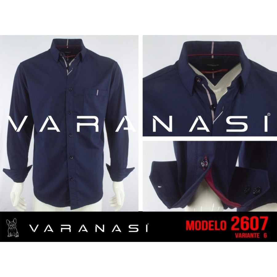 CAMISA CABALLERO MANGA LARGA VARANASI