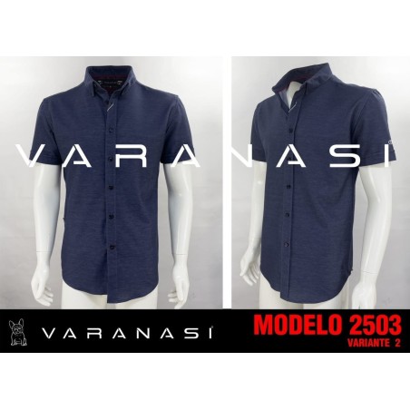 CAMISA CABALLERO MANGA CORTA VARANASI