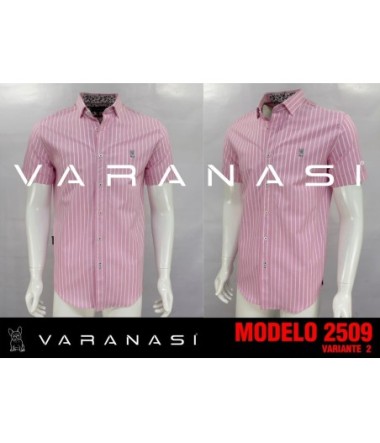 CAMISA CABALLERO MANGA CORTA VARANASI