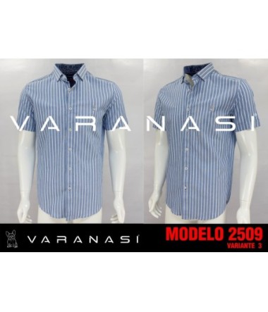 CAMISA CABALLERO MANGA CORTA VARANASI