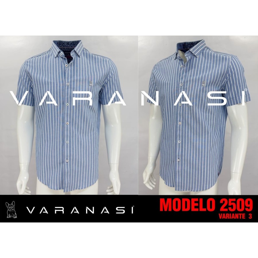 CAMISA CABALLERO MANGA CORTA VARANASI