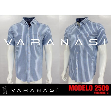 CAMISA CABALLERO MANGA CORTA VARANASI