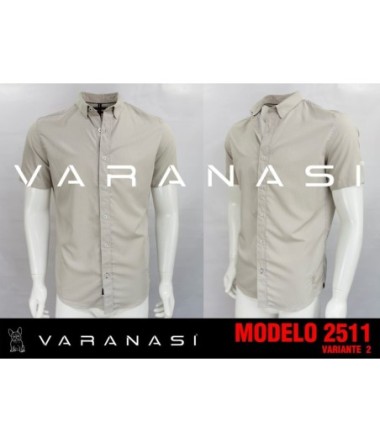 CAMISA CABALLERO MANGA CORTA VARANASI